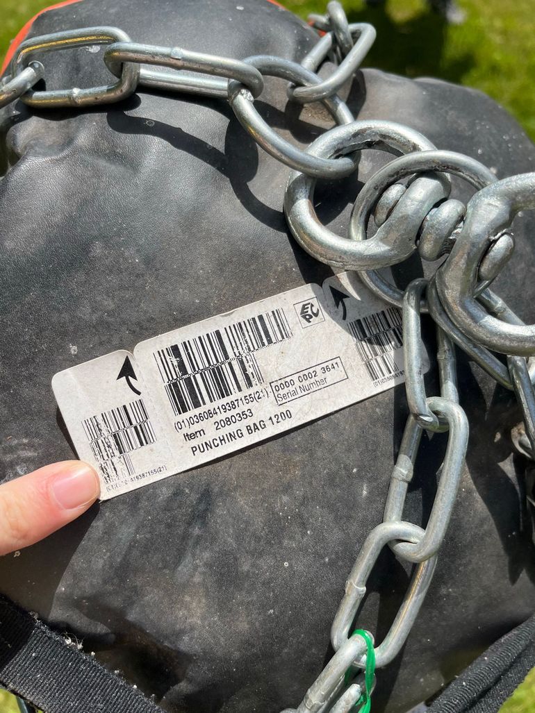 Used outshock Sac de frappe + structure + 2 disques 20kg - Set complet 2022 bike — image 4 of 15
