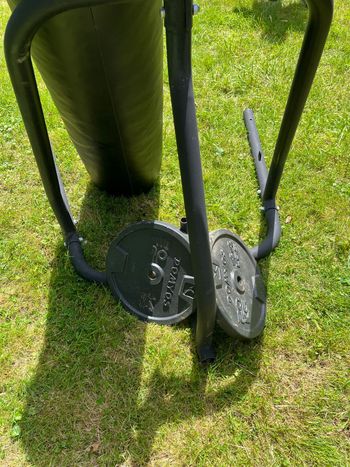 Used outshock Sac de frappe + structure + 2 disques 20kg - Set complet 2022 bike — image 5 of 15