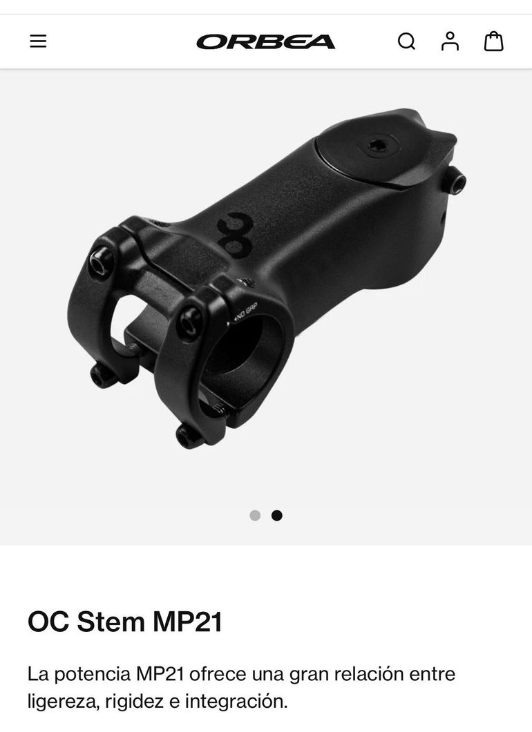 Used Orbea OC ST-MP21 31.8 Stem 2025 bike — image 5 of 6