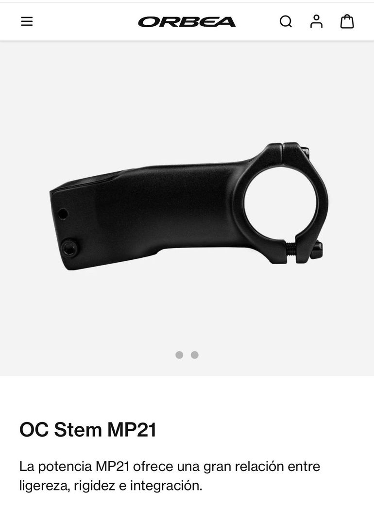 Used Orbea OC ST-MP21 31.8 Stem 2025 bike — image 6 of 6