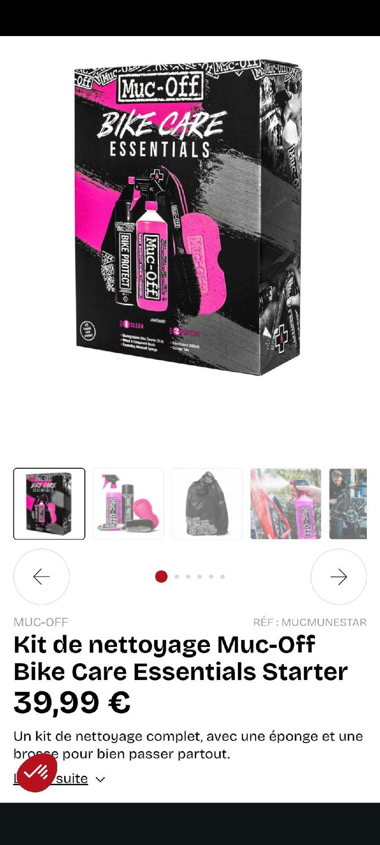 Used MUC-OFF Bike Care Essentials Kit 2026 bike — image 3 of 8