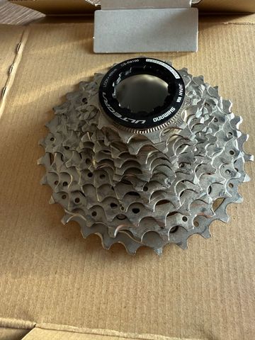 Used Shimano Ultegra CS-R8100-12 Cassette Drivetrain & Pedals