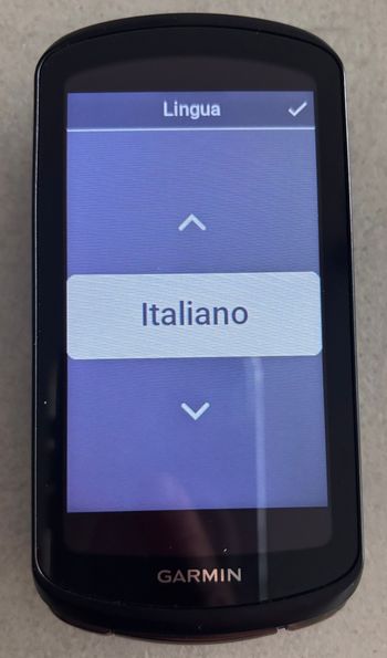 Used Garmin Edge 1040 GPS Cycling Computer bike — image 2 of 3
