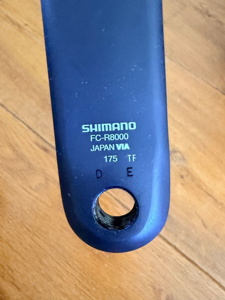 Used Shimano Ultegra R8000 Crankarms 2019 bike — image 3 of 5