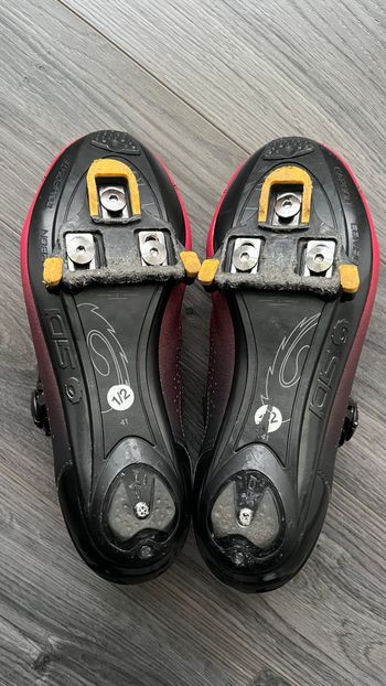 Used Sidi Genius 10 Road (Rosso/Nero) 41.5 bike — image 4 of 5