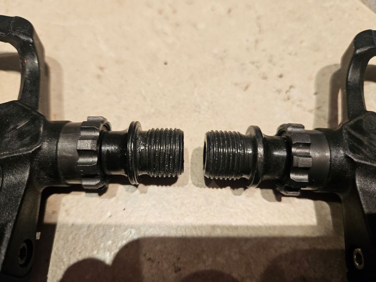 Used Exustar EPS-R Pedals with Cleats 2025 bike — image 2 of 4