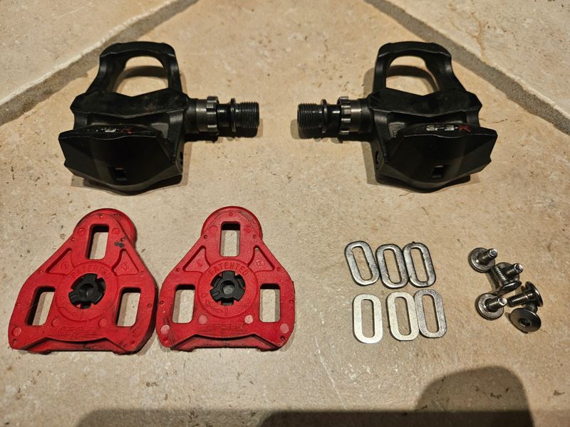 Used Exustar EPS-R Pedals with Cleats 2025 Drivetrain & Pedals