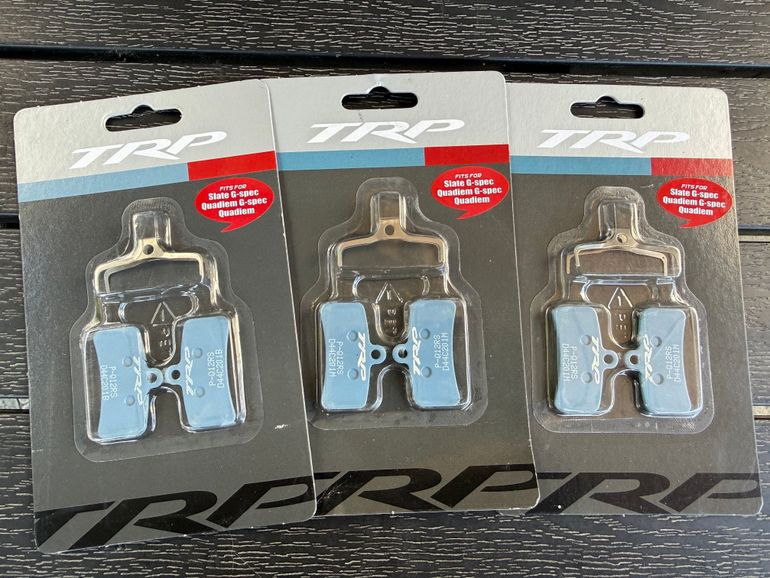 Used Trp P-Q12RS Resin Brake Pads 4 piston bike — image 1 of 1