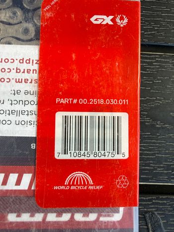 Used Sram GX Eagle 12-Speed Chain 126 Links bike — image 2 of 3