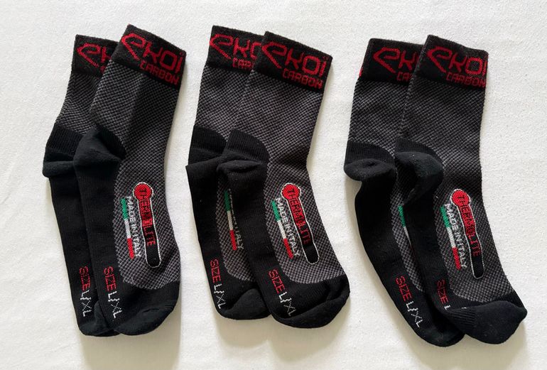 Used Ekoi Thermolite Carbon Radsocken bike — image 1 of 3