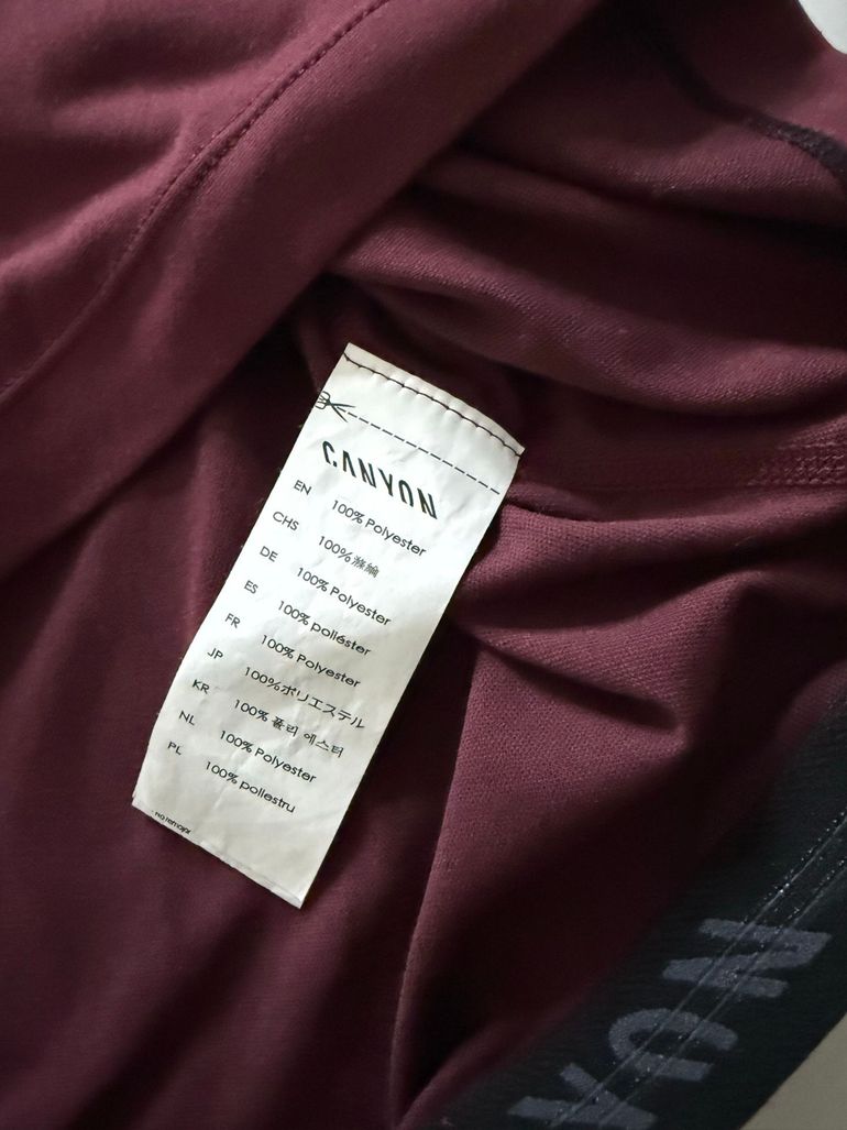 Used Canyon Signature Classic Radtrikot Bordeaux Gr. L bike — image 5 of 9