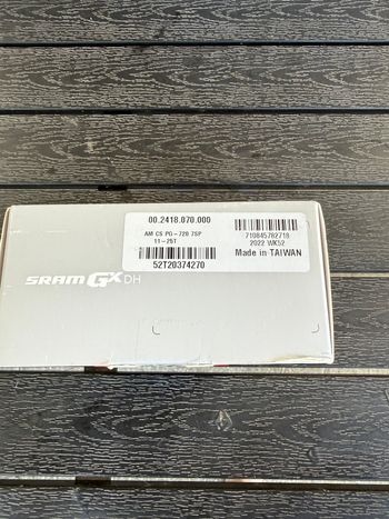 Used Sram PG-720 DH Cassette 7-speed 11-25T bike — image 4 of 4