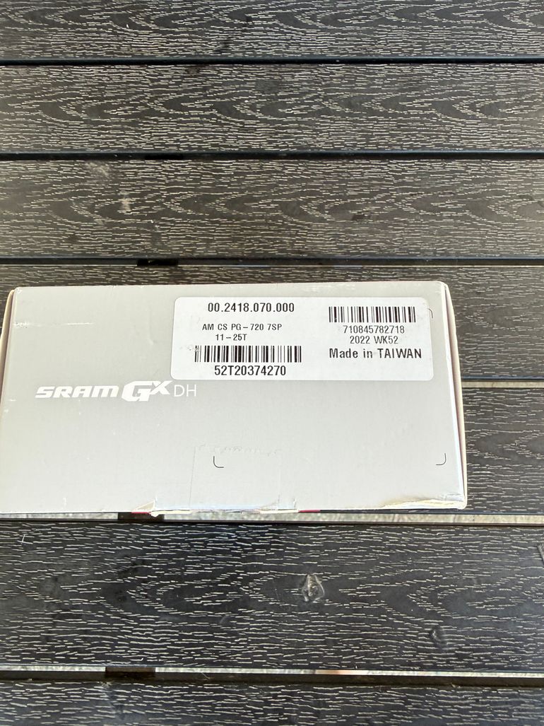 Used Sram PG-720 DH Cassette 7-speed 11-25T bike — image 4 of 4