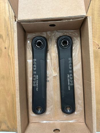Used Rotor ALDHU Crank Arms bike