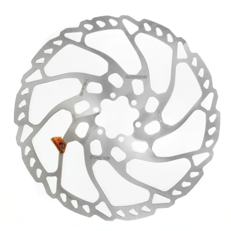 Used Shimano SM-RT66 6-Bolt Disc Brake Rotor 203mm bike — image 1 of 2