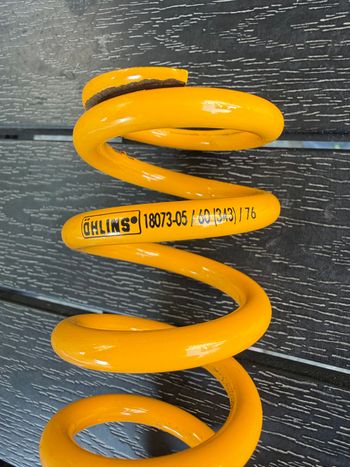 Used Öhlins 36/60 N/mm (343 lb/in) 76 mm Spring 18073-05 bike — image 2 of 2