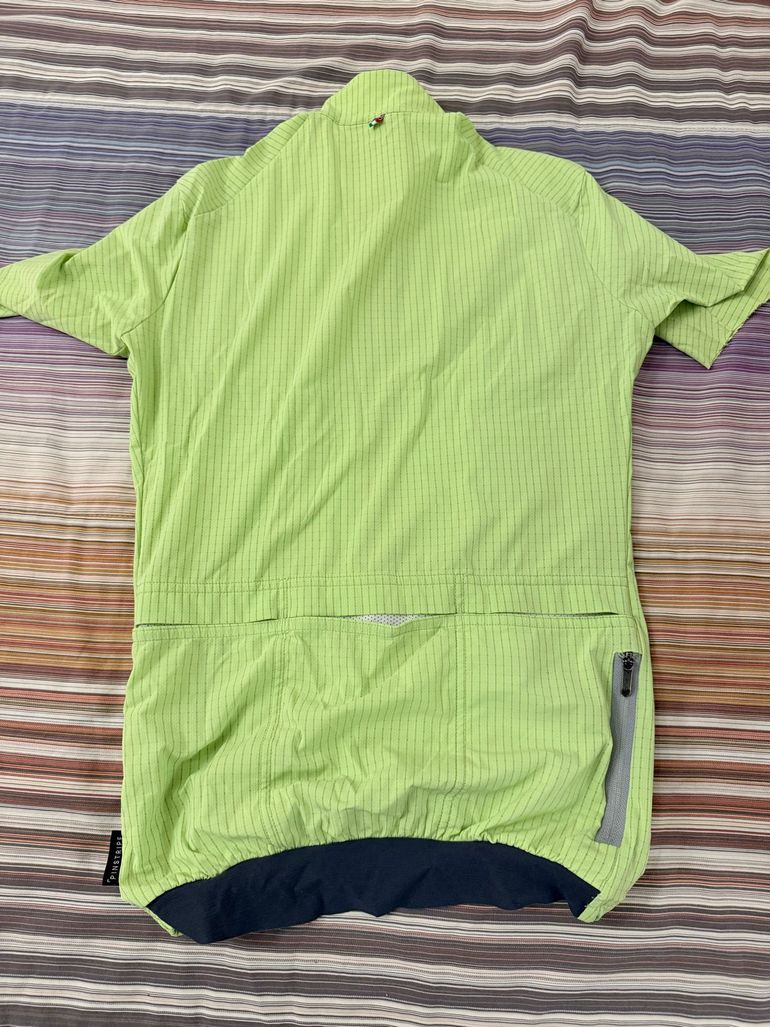 Used Q36.5 Maglia Pinstripe Pro - Lime bike — image 3 of 3