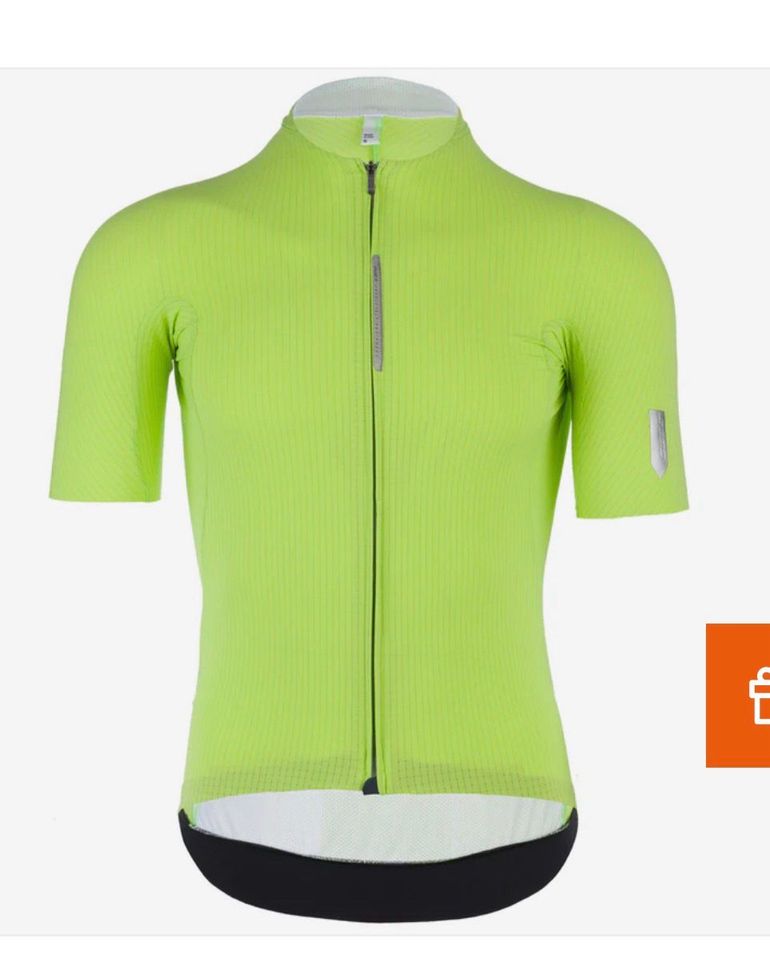 Used Q36.5 Maglia Pinstripe Pro - Lime bike — image 1 of 3