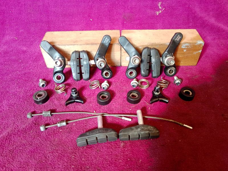 Used Set freni a sbalzo DIA-COMPE 986 mtb, mountain bike Brakes