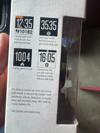 Used Garmin vívosmart 3 Activity Tracker 2017 bike — image 2 of 3