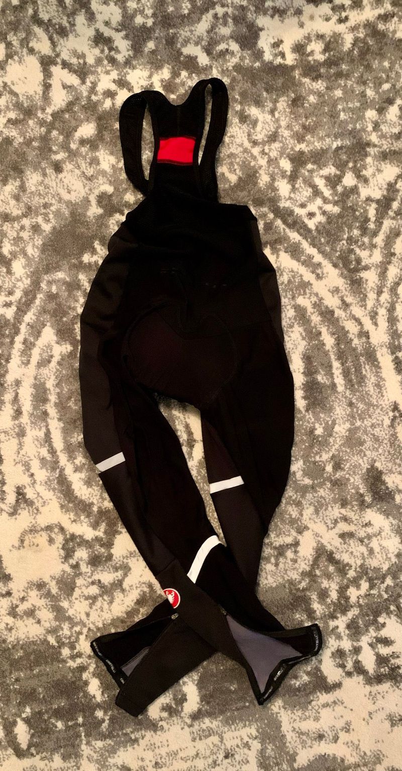 Used Castelli Men's Polare 3 Bibtight for Road and Gravel Biking I Cycling Cycling Clothing
