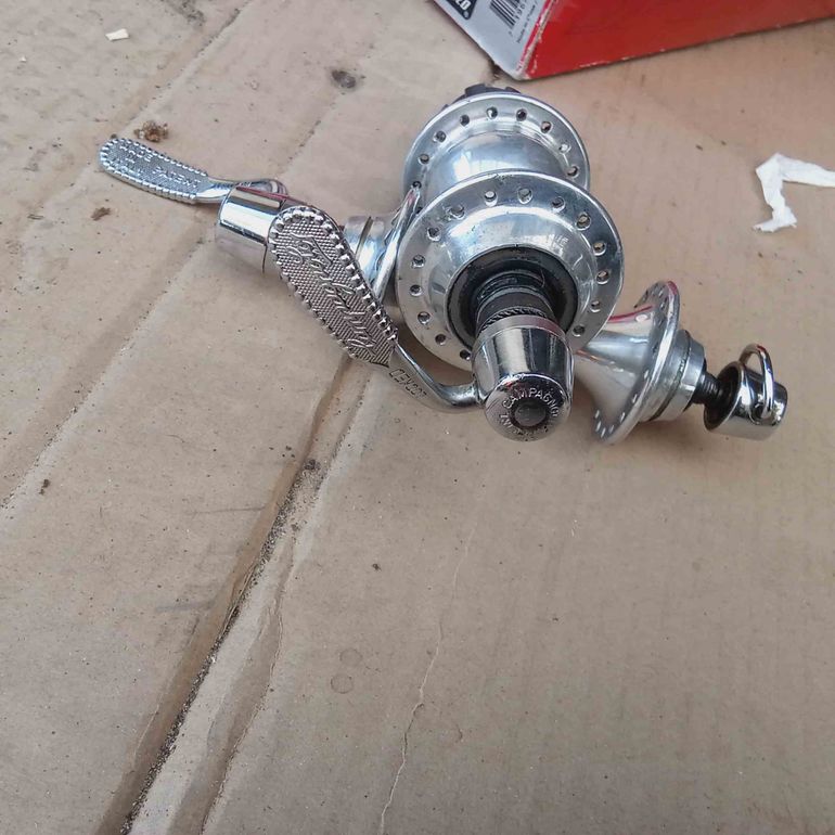 Used Campagnolo Record 8 speed groupset + hubset bike — image 14 of 35