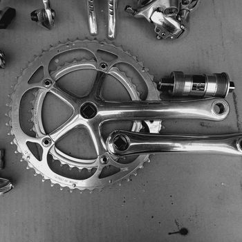 Used Campagnolo Record 8 speed groupset + hubset bike — image 2 of 35