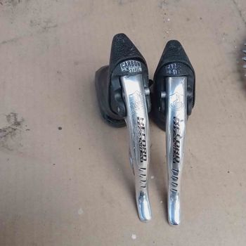 Used Campagnolo Record 8 speed groupset + hubset bike — image 32 of 35