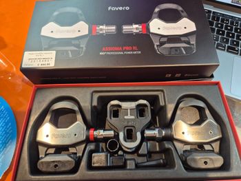 Used Favero PRO RL-1 Power Meter Pedals bike