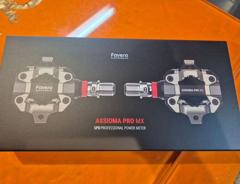 Used Favero Assioma Pro MX-1 SPD Power Meter Pedals bike — image 2 of 2
