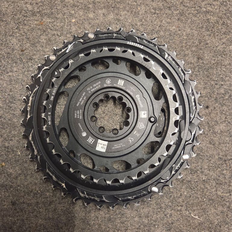 Used Sram Red D1 46-33 with Powermeter Quarq 2024 bike — image 2 of 5