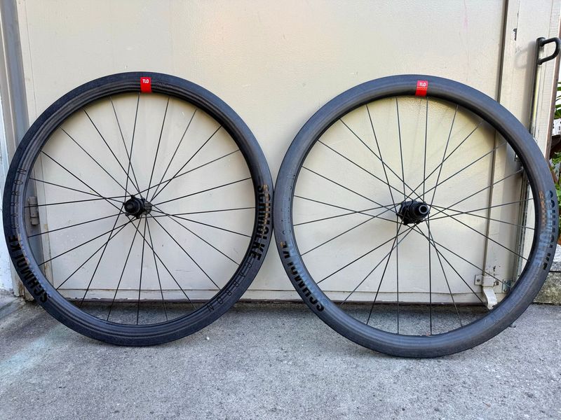 Used Schmolke Carbon TLO 45 Clincher Disc Wheel 2023 Wheels