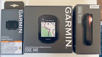 Used Garmin Edge 840 avec coque/ecran de protection + Varia RTL515 + Speed Sensor2 2026 bike