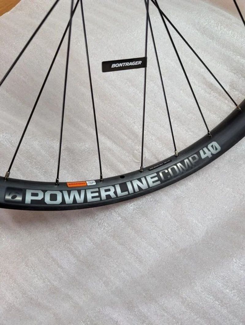 Used Bontrager Rear Wheel Powerline Comp 40 Boost Wheels