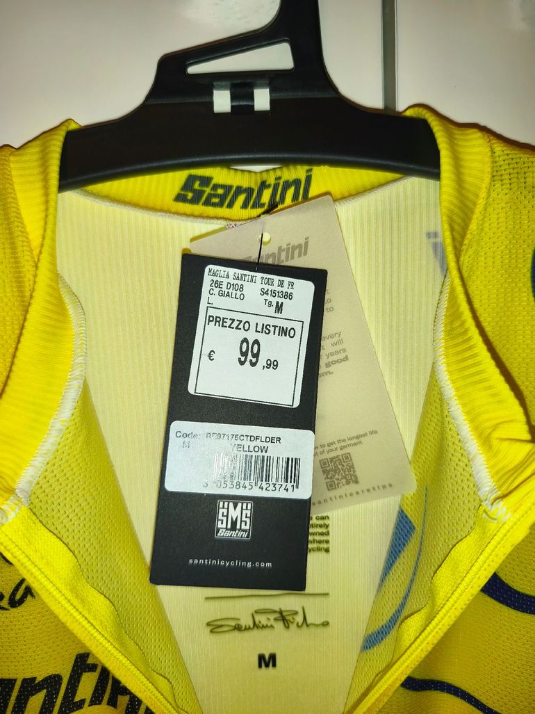 Used Santini Maglia Gialla Tour de France bike — image 3 of 12