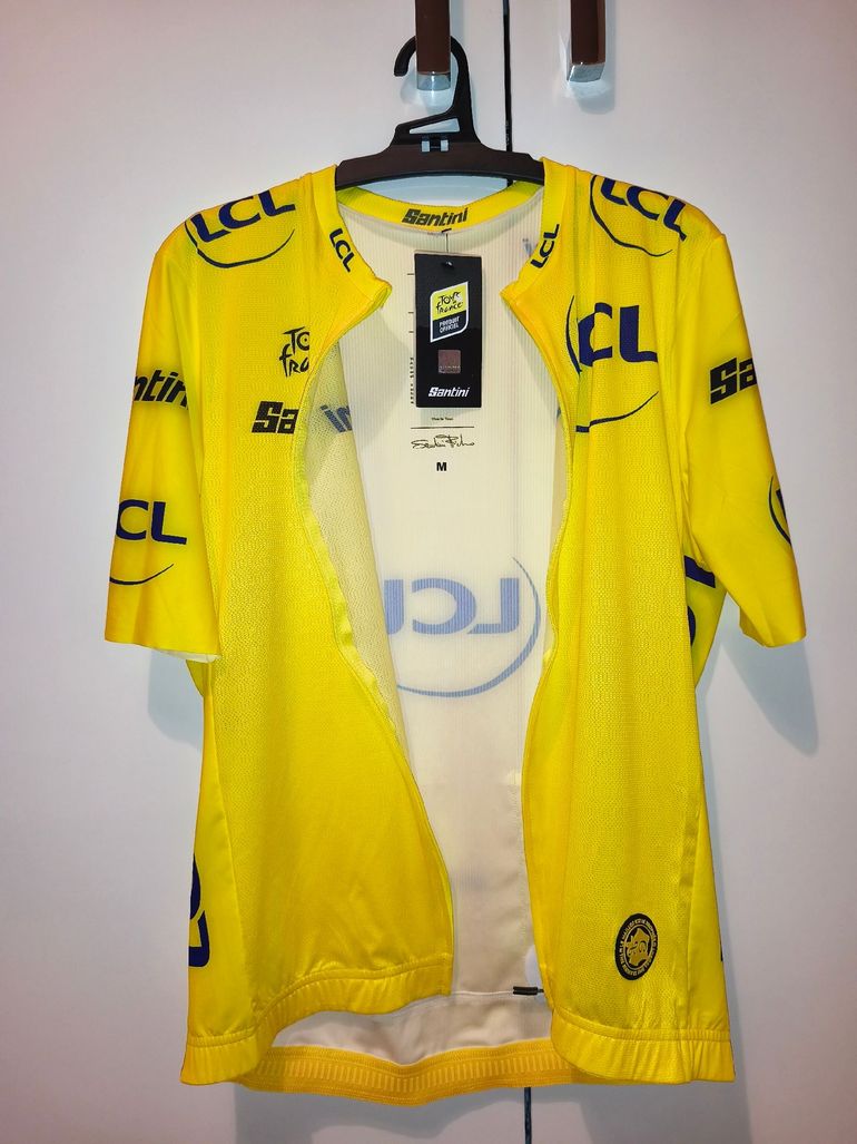 Used Santini Maglia Gialla Tour de France bike — image 11 of 12
