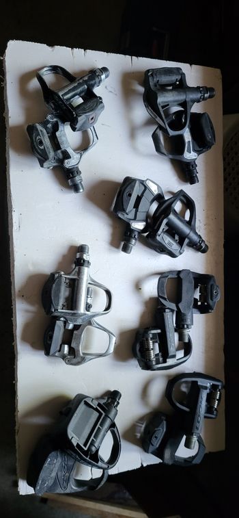 Used Shimano Lot 7 paires de pédales 2020 bike