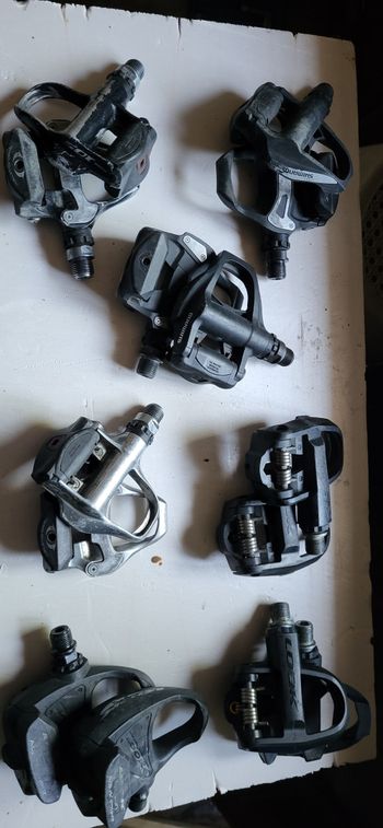 Used Shimano Lot 7 paires de pédales 2020 bike — image 2 of 2
