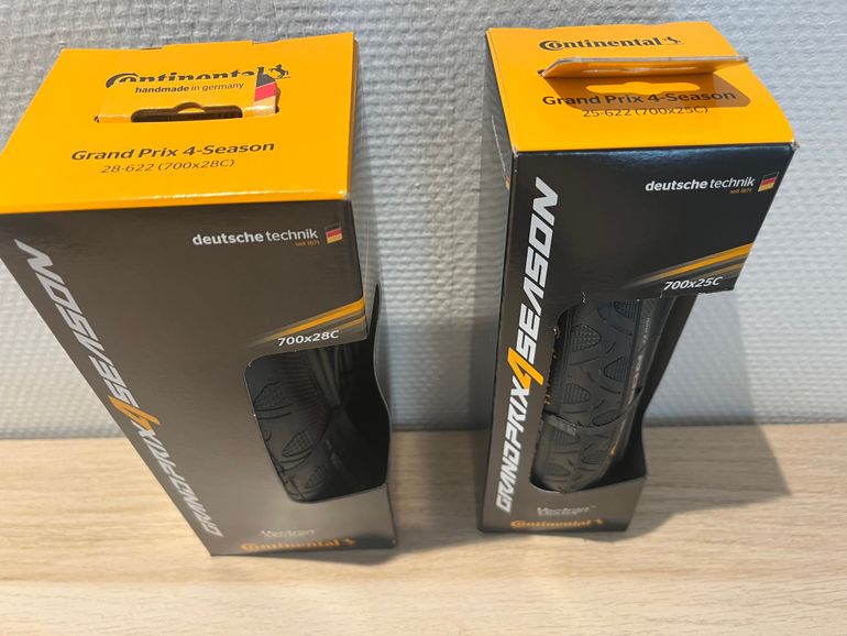 Used Continental Grand Prix 4 Season Tires 2026 bike — image 2 of 7