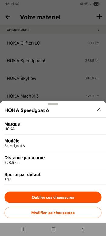 Used Hoka Speedgoat 6 Homme 2025 bike — image 5 of 6