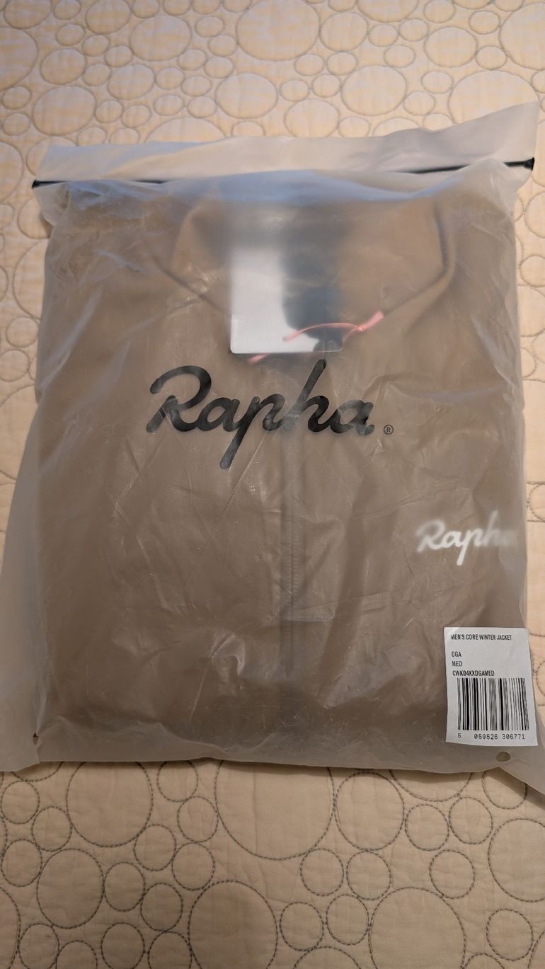 Used Rapha Core winter jacket 2025 bike — image 4 of 4