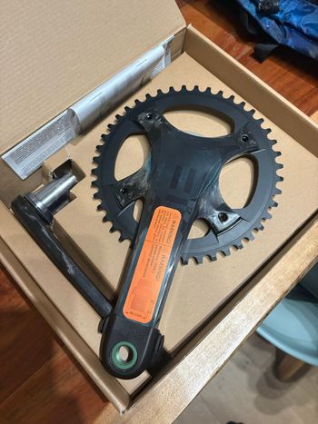 Used Campagnolo EKAR Crankset 170mm 13-Speed 40T 2025 bike