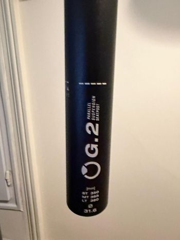 Used byschulz G.2 ST Parallelogram Suspension Seatpost 2026 bike — image 5 of 5