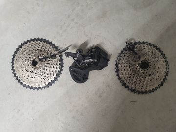 Shimano XT M8100 GS Drivetrain & Pedals usato