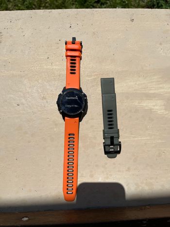 Used Garmin Fenix 6 Pro Sapphire 2019 bike