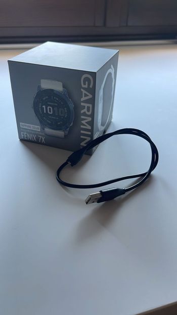 Used Garmin Fenix 7 Sapphire Solar bike — image 6 of 7