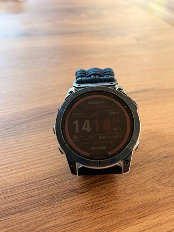Used Garmin Fenix 7 Sapphire Solar bike — image 2 of 7