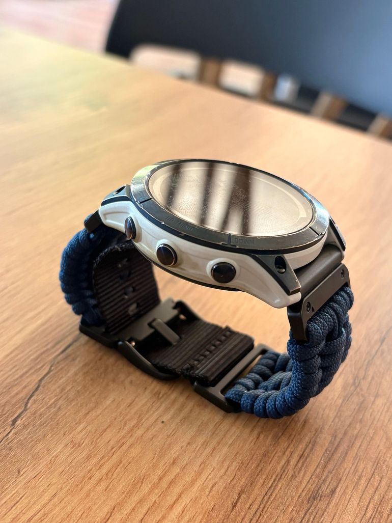 Used Garmin Fenix 7 Sapphire Solar bike — image 3 of 7