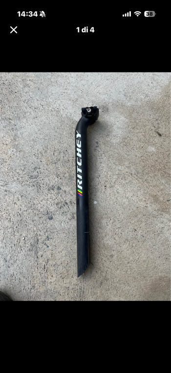 Used Ritchey WCS Carbon Seatpost 31.6mm bike