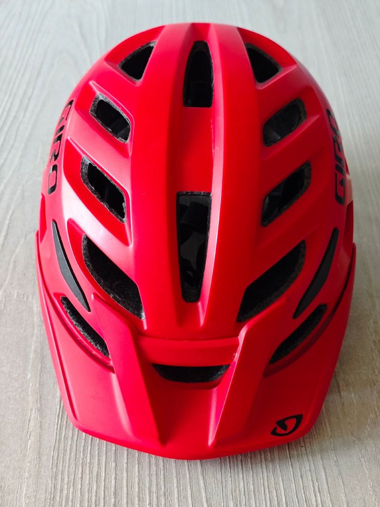 Used Giro Casco MTB / ciclismo rosso taglia S 51-55 cm bike — image 3 of 9